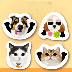 Hand-Painted Custom Pet Pattern Pillow