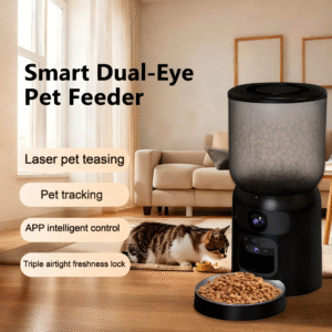  Intelligent Pet Automatic Feeder with Surveillance Camera