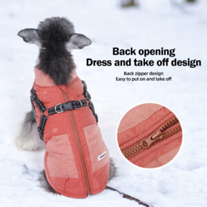 Latest Basketball Color Sleeveless Pet Windproof Cotton Jacket
